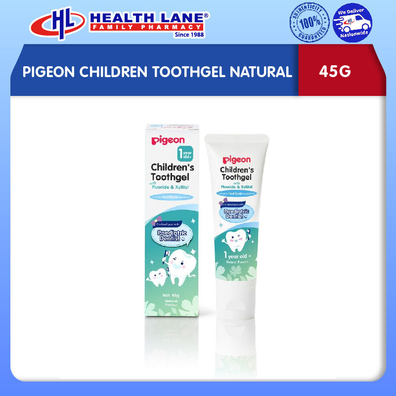 PIGEON CHILDREN TOOTHGEL NATURAL (45G)
